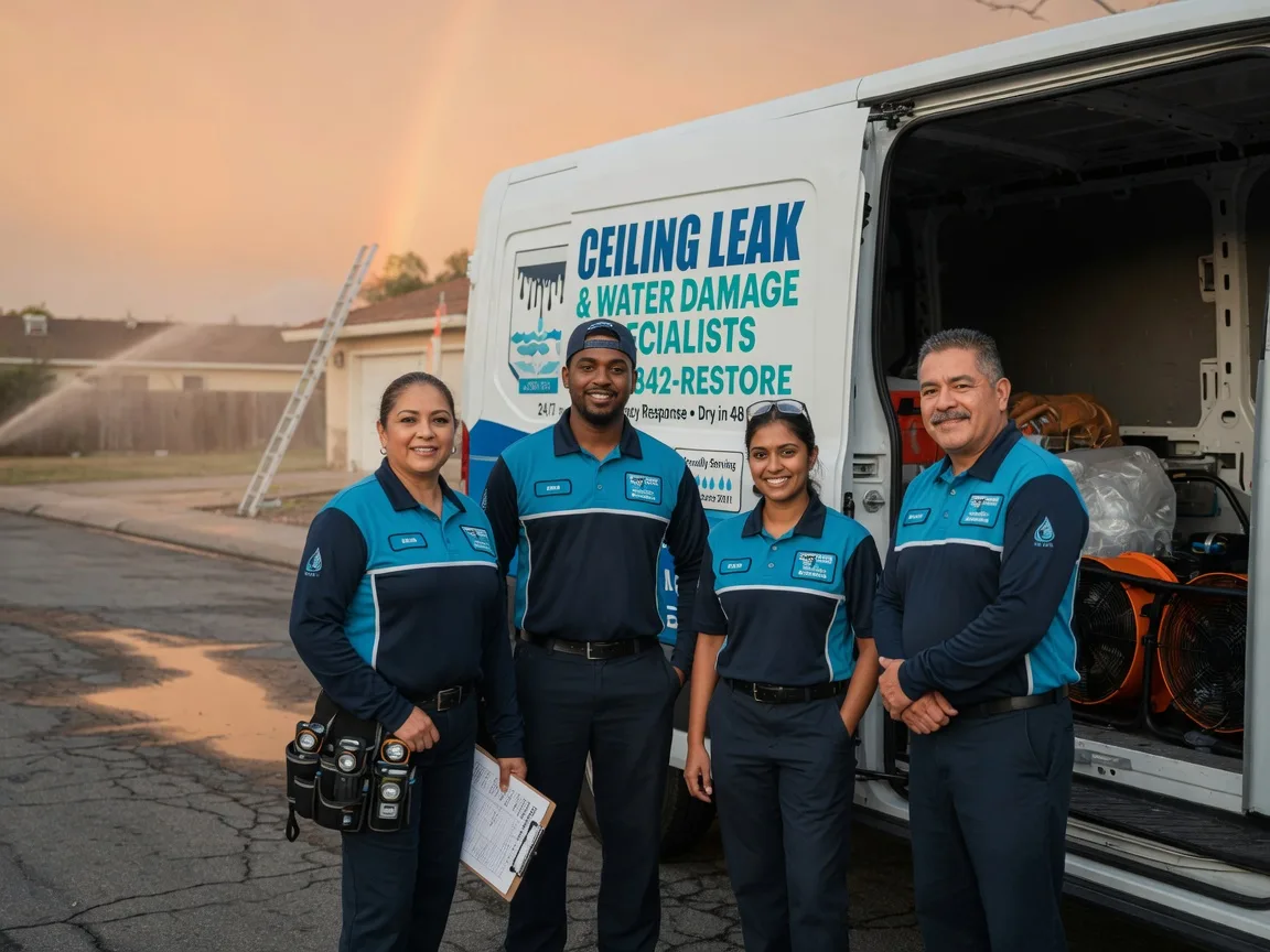 Ceiling Leak Cleanup company in Robstown, TX